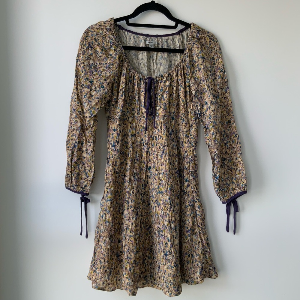 FLORAL MINI DRESS